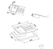 Мойка SMEG LMN1VBD фото 3 в Новосибирске Мойка SMEG LMN1VBD фото 3 в Новосибирске