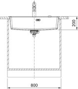 Мойка Franke Maris MRG 610-72 TL черный фото 4 в Новосибирске