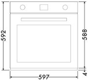 Духовой шкаф Smeg SOP6102TB3 фото 3 в Новосибирске