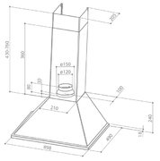 Вытяжка Faber SYNTHESIS W A90 PB фото 2 в Новосибирске