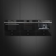 Компактный духовой шкаф с пароваркой Smeg SF4104VCN фото 4 в Новосибирске