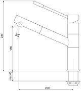 Смеситель Smeg ME7RA фото 3 в Новосибирске