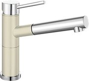 Смеситель Бланко Alta-S compact chrome/Silgranit жасмин фото в Новосибирске Смеситель Blanco Alta-S compact chrome/Silgranit жасмин фото в Новосибирске