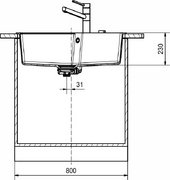 Мойка Франке UBG 610-72 грифельный серый фото 4 в Новосибирске Мойка Franke UBG 610-72 грифельный серый фото 4 в Новосибирске