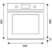 Духовой шкаф Bertazzoni F6011MODETX фото 2 в Новосибирске
