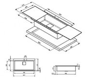 Мойка Смег VR78B фото 4 в Новосибирске Мойка Smeg VR78B фото 4 в Новосибирске
