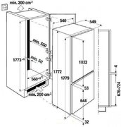 Встраиваемый холодильник Kuppersbusch FKG 8310.0i фото 4 в Новосибирске