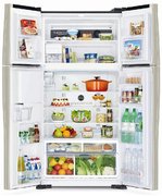 Холодильник Hitachi R-W722FPU1X GBK черное стекло фото 2 в Новосибирске