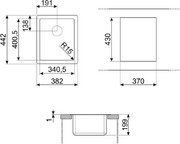Мойка Смег VFU34SFR фото 4 в Новосибирске Мойка Smeg VFU34SFR фото 4 в Новосибирске