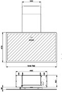 Вытяжка Faber V-AIR FLAT KL A80 фото 3 в Новосибирске