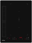 Индукционная варочная панель с интегрированной вытяжкой Korting HIBH 40980 NB Индукционная варочная панель с интегрированной вытяжкой Korting HIBH 40980 NB