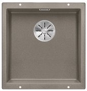 Мойка Бланко SUBLINE 400-U SILGRANIT отводная арматура InFino® серый беж фото в Новосибирске Мойка Blanco SUBLINE 400-U SILGRANIT отводная арматура InFino® серый беж фото в Новосибирске