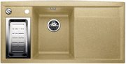 Мойка Бланко Axia II 6 S крыло справа шампань фото в Новосибирске Мойка Blanco Axia II 6 S крыло справа шампань фото в Новосибирске