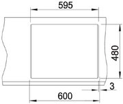 Мойка BLANCO METRA 6 Silgranit черный фото 4 в Новосибирске
