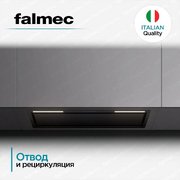 Вытяжка Falmec BUILT IN BURANO PLUS 70 BK фото 3 в Новосибирске