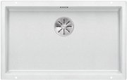 Мойка Blanco SUBLINE 700-U SILGRANIT отводная арматура InFino® белый Мойка Blanco SUBLINE 700-U SILGRANIT отводная арматура InFino® белый