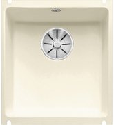 Мойка Blanco SUBLINE 375-U керамика отводная арматура InFino® глянцевая магнолия фото в Новосибирске