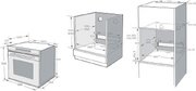 Духовой шкаф Korting OKB 1351 S GSCW фото 2 в Новосибирске