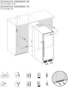 Винный шкаф Dunavox DX-70.258SS фото 3 в Новосибирске