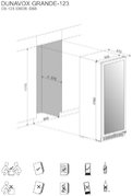 Винный шкаф Dunavox DX-123.338DSS фото 3 в Новосибирске