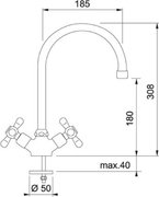 Смеситель Franke Ambra Alto фото 2 в Новосибирске