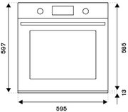 Духовой шкаф Bertazzoni F609HEREKTAX фото 4 в Новосибирске
