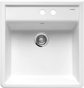 Мойка Бланко Panor 60 два отверстия глянцевый белый фото в Новосибирске Мойка Blanco Panor 60 два отверстия глянцевый белый фото в Новосибирске