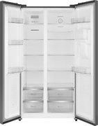 Отдельностоящий холодильник с инвертором и подачей воды Weissgauff WSBS 590 Inverter NoFrost Water Dispenser Grey фото 2 в Новосибирске