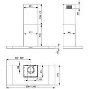 Вытяжка Falmec PLANE BLACK NRS 90 (PLUS) фото 4 в Новосибирске