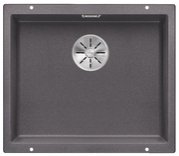 Мойка Бланко SUBLINE 500-U SILGRANIT отводная арматура InFino® темная скала фото в Новосибирске Мойка Blanco SUBLINE 500-U SILGRANIT отводная арматура InFino® темная скала фото в Новосибирске