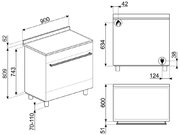 Варочный центр Smeg SUK91MFX9 фото 4 в Новосибирске