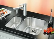 Мойка Бланко Ypsilon 550-U чаша справа, клапан-автомат нержавеющая сталь фото 2 в Новосибирске Мойка Blanco Ypsilon 550-U чаша справа, клапан-автомат нержавеющая сталь фото 2 в Новосибирске