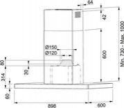 Вытяжка Franke FCR 925 I TC BK XS фото 2 в Новосибирске
