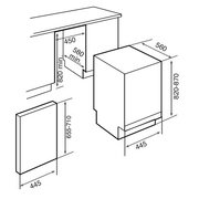 Посудомоечная машина Teka DW1 455 FI фото 3 в Новосибирске