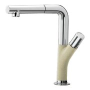 Смеситель Бланко Yovis-S Silgranit песочный фото в Новосибирске Смеситель Blanco Yovis-S Silgranit песочный фото в Новосибирске