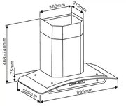 Вытяжка Zigmund Shtain K 246.91 S фото 2 в Новосибирске