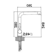 Смеситель Franke Samoa хром фото 2 в Новосибирске