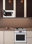 Встраиваемая микроволновая печь KRONA LAUNE 60 WH DOTS K фото 3 в Новосибирске