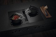 Варочная панель с вытяжкой и установочным комплектом BORA PKAS3FIAB (1x PKAS3AB, 2x PKFI3, 1x EFBV90, 1x EFS375, 1xEFV) фото 3 в Новосибирске