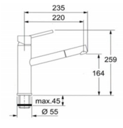Смеситель Franke Gaia фото 3 в Новосибирске