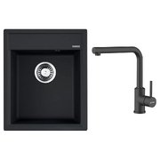 Omoikiri (мойка Daisen 42-BL + смеситель NAKAGAWA BL-P)