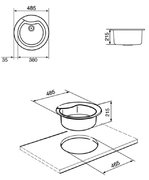 Мойка Смег LSE48RA фото 2 в Новосибирске Мойка Smeg LSE48RA фото 2 в Новосибирске