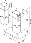 Вытяжка De Dietrich DHD 709 EE 1 фото 2 в Новосибирске