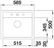 Мойка BLANCO LEGRA 6 Silgranit кофе фото 4 в Новосибирске Мойка BLANCO LEGRA 6 Silgranit кофе фото 4 в Новосибирске