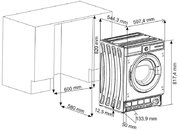 Встраиваемая стиральная машина Vestfrost VF714BI03W фото 4 в Новосибирске