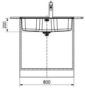 Мойка Franke BCX 610-81 TL сталь фото 4 в Новосибирске