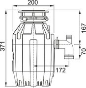 Измельчитель пищевых отходов Franke TE-75 фото 2 в Новосибирске