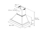 Вытяжка Bertazzoni K120HERTX+KC48HERTAV фото 3 в Новосибирске