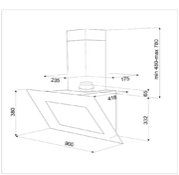 Вытяжка Teka DVT 90 HP WHITE фото 2 в Новосибирске
