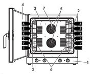 Конвекционная печь Smeg ALFA625HR-2 фото 3 в Новосибирске